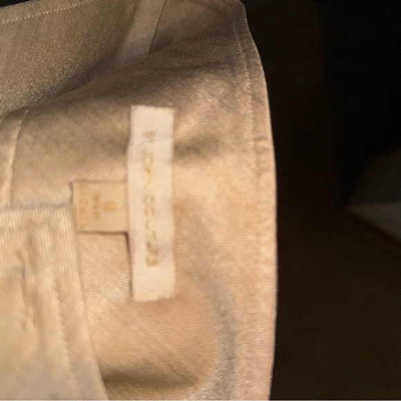 St. John Couture Cream Satin Pants! 👖 - Picture 5 of 9